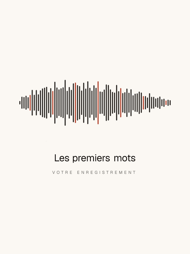 Les premiers mots