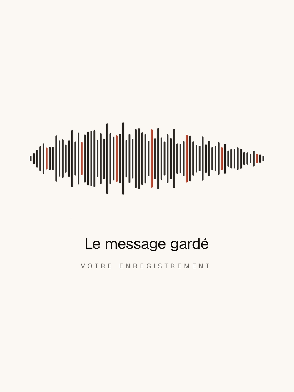 Le message gardé