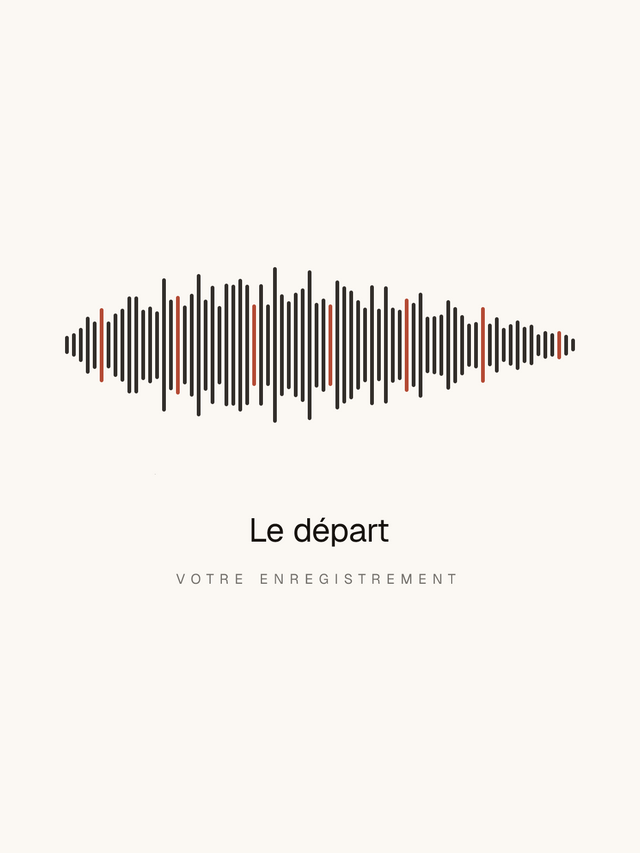 Le départ